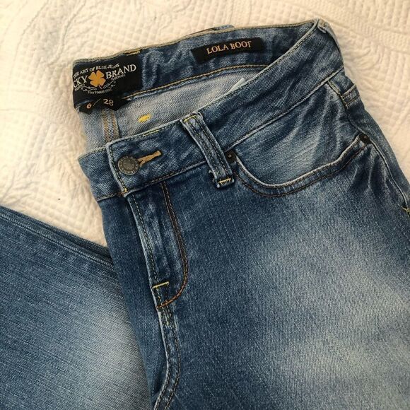 Lucky brand halsted lola boot Jeans - Picture 7 of 9